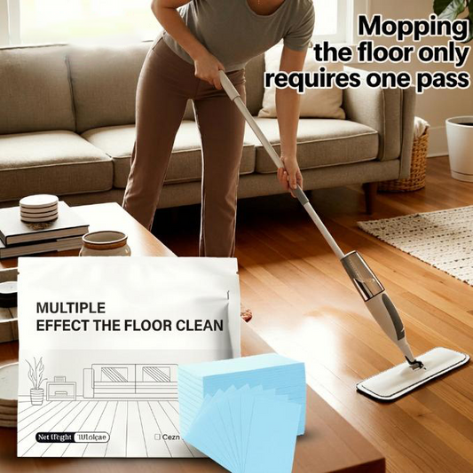 Floor Cleaning Tablets Multi-Surface Cleaner for Hardwood Laminate Tile & RV Walls Antibacterial Deodorization Maintenance